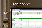 Google Sheets Budget & Bill Tracker, a Templates & Theme by vitalinagerman (Thumbnail 5 of 10)