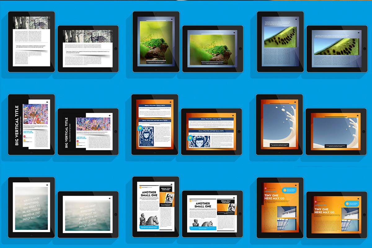 Design Magazine 5 for Tablet, a Magazine Template by Luuqas Design (Photo 5 of 6)
