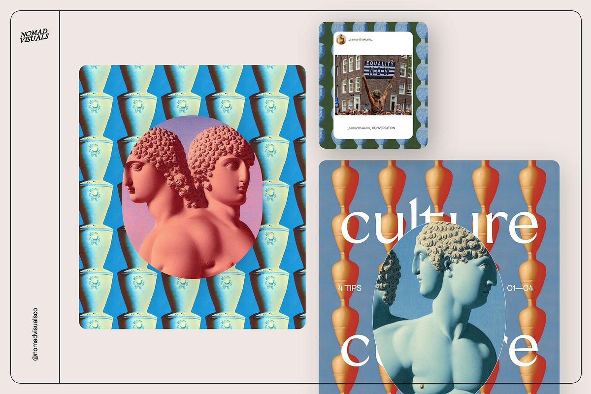 Classical Surrealism, a Decorative Illustration by Nomad Visuals (Photo 11 of 28)