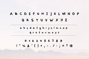 Wow. Handwrittihg. Handmade Font