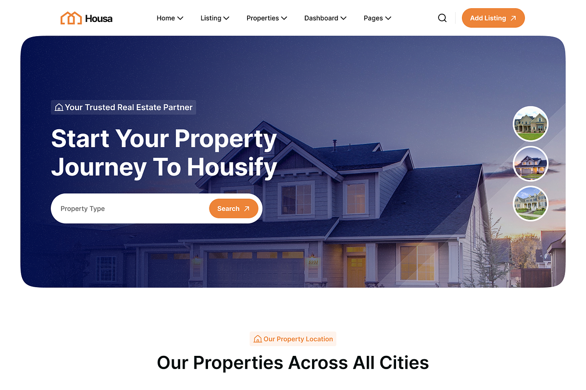 Housa - Real Estate HTML Template, a HTML Template by AliThemes (Photo 5 of 5)