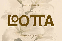 Lootta – Bold Rounded Display Font