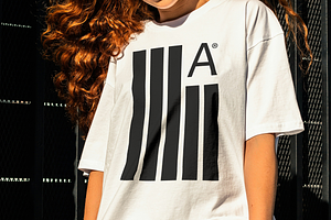 White T-shirt Mockup