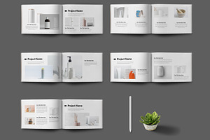 White Portfolio Template