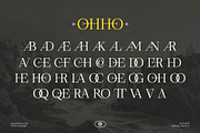 OHHO - Modern Fashion Serif, a Serif Font by dealitastudio (Thumbnail 8 of 9)