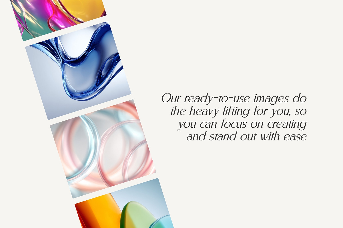 Abstract Liquid Glass Wallpapers, a Wallpaper Graphic by HipFonts (Photo 5 of 10)