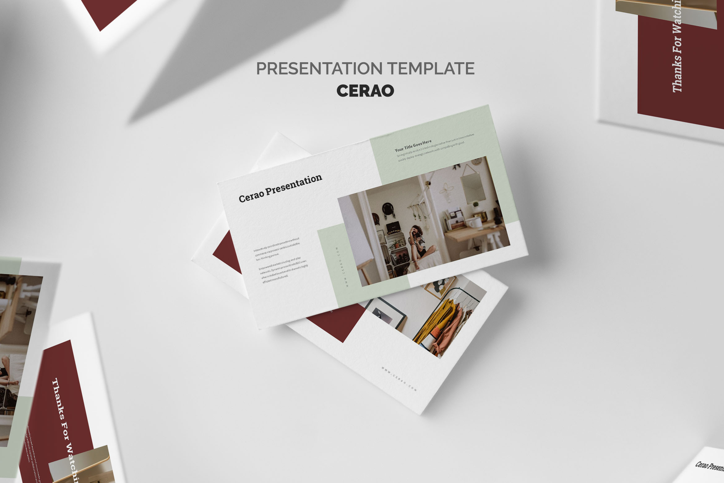 Cerao  Home Decor Google Slides by Punkl Camp  Creative Market