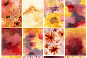 Hand-Painted Watercolor Backgrounds, a Background Graphic by CapriceMeDesigns (Thumbnail 6 of 18)