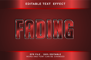 Fading Text Effect Editable