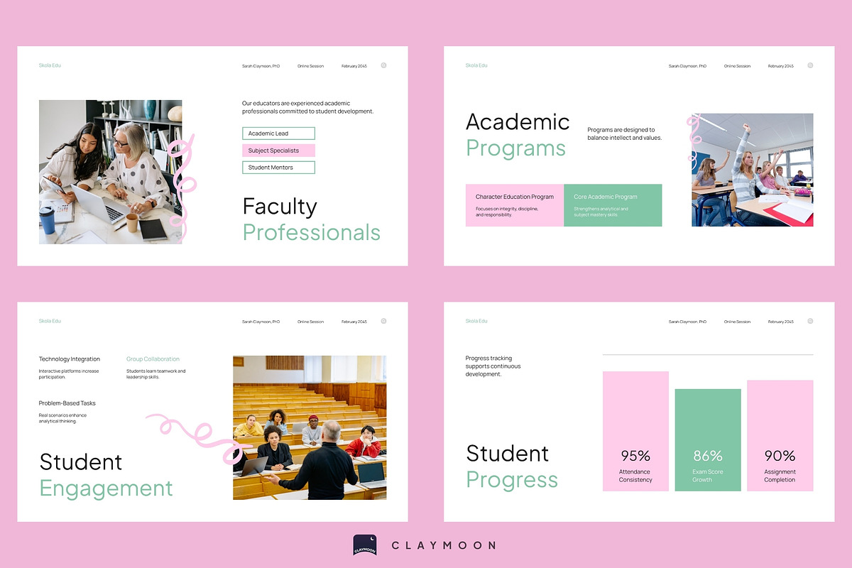 Modern Education, a Presentation Template by Claymoon Lab (Photo 8 of 8)