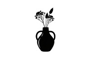 Flower Vase Silhouette Vector Bundle, an Illustration by Designs_River (Thumbnail 49 of 51)