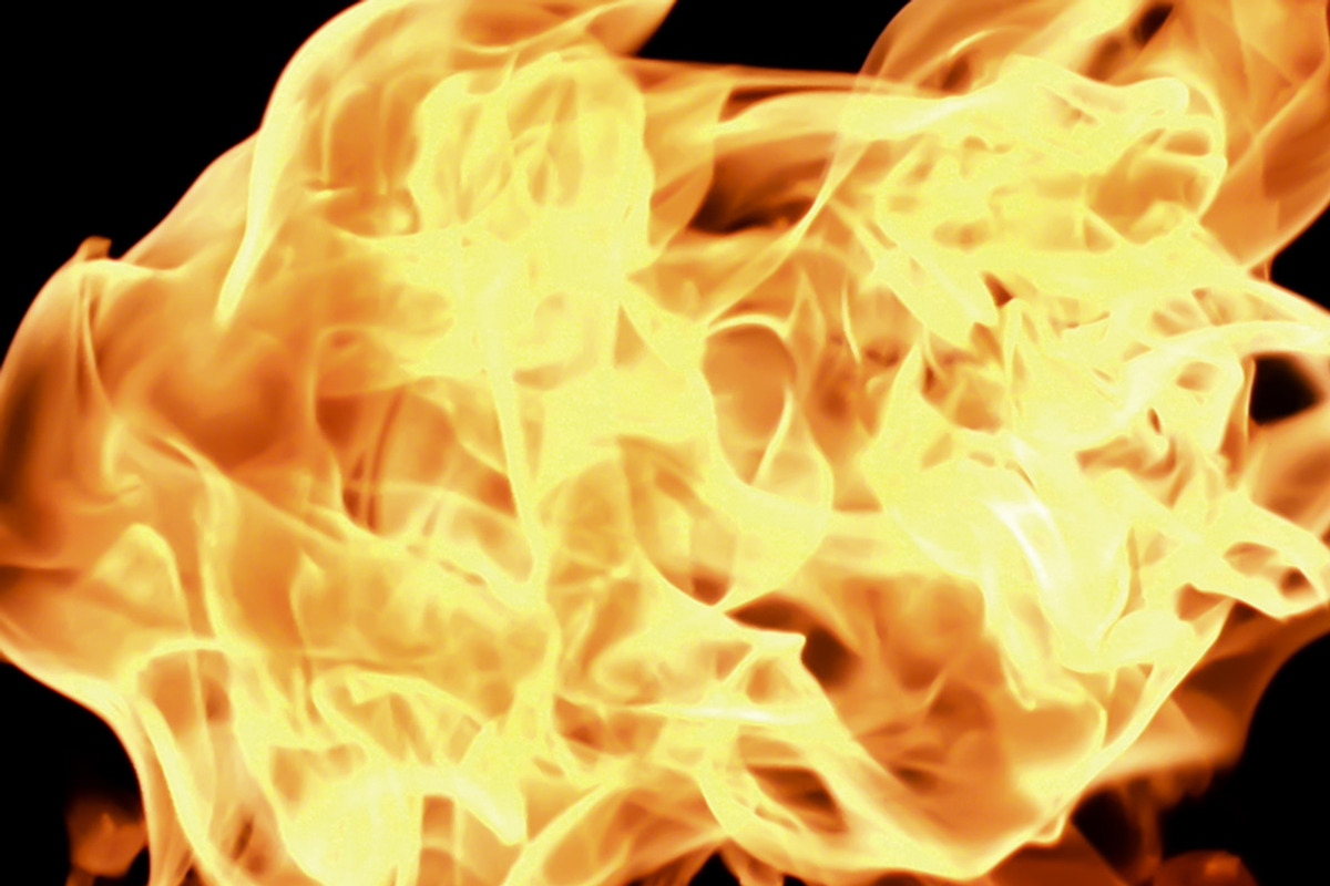 Isolated Fire Flames preview 3