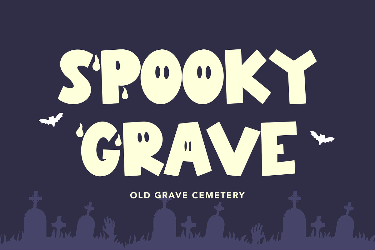 Ghost Place, a Handwritten Font by HATFSTUDIO (Photo 2 of 8)