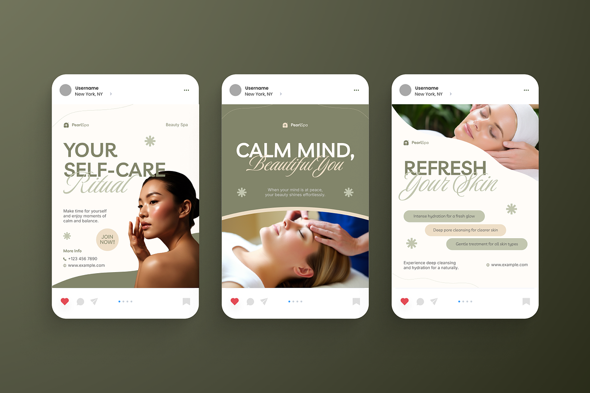 Beauty Spa Instagram Post, a Social Media Template by Annora Studio (Photo 4 of 6)