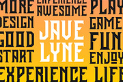 JAVELYNE FONT SQUARE DUO, a Sans Serif Font by Aktab Studio (Thumbnail 5 of 9)
