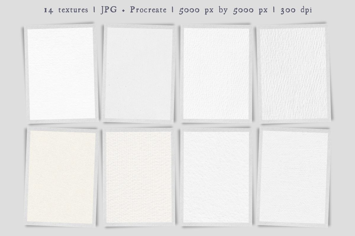 Watercolor Paper Textures | JPG, a Texture Graphic by Fins and Fiction (Photo 5 of 6)