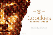 Coockies Texture Effect, an Action Add-On by yantodesign (Thumbnail 1 of 6)