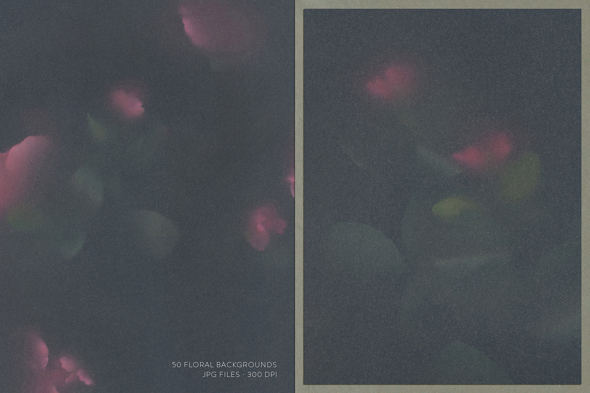 Nocturne in Bloom Floral Backgrounds, a Background Graphic by Dina Mae (Photo 8 of 10)