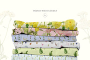 JUNE Watercolor Summer Collection, a Decorative Illustration by Kaleriia (Thumbnail 2 of 15)