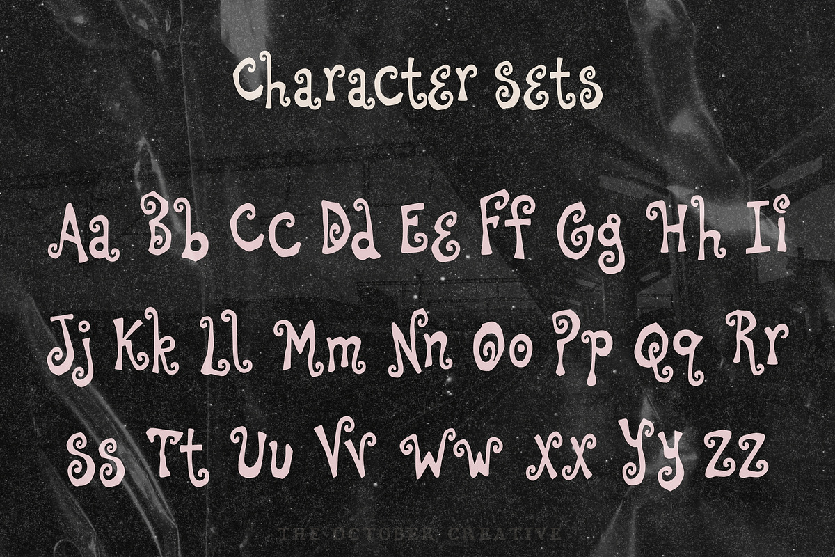 Ramblestruck Bouncy Display Font, a Handwritten Font by The October Creative (Photo 3 of 8)