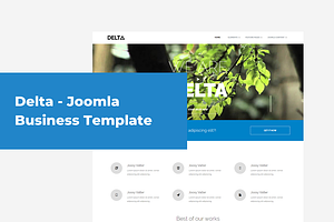 Delta - Joomla Business Template