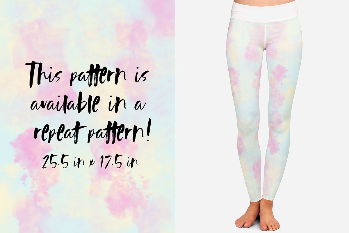 Sale: Pastel Tie-Dye Seamless Bundle, a Pattern Graphic by The Gypsy Goddess (Photo 15 of 48)