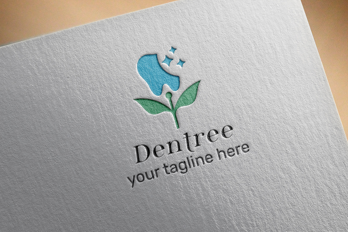 Dentree Dental Logo, a Branding & Logo Template by GladicMonster (Photo 1 of 18)