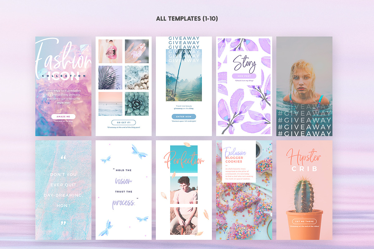 Instagram Stories - Dreamy Vibes Ed., a Social Media Template by The Wedding Shop (Photo 3 of 8)