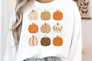 Pastel Pumpkin Coquette Fall Autumn, an Illustration by Craft Nest (Thumbnail 2 of 6)
