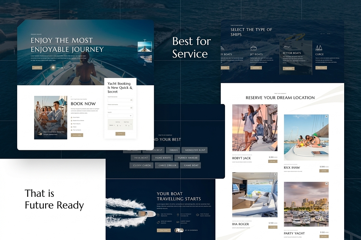 Neera - Yacht, Boat Travel WP Theme, a WordPress Template by ThemesRain (Photo 2 of 3)