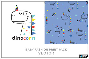 DINOCORN VECTOR DESIGN PACK