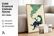 Framed Canvas Mockup Bundle PSD, a Household Mockup by Julian Adams (Thumbnail 14 of 35)