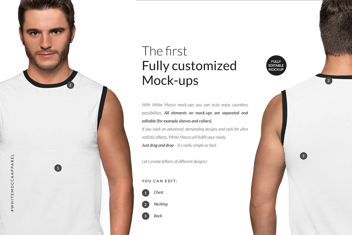 Men Tank Top Mock-ups Set FREE DEMO, a Books & Magazine Mockup by Apparel_Mockups (Photo 6 of 25)