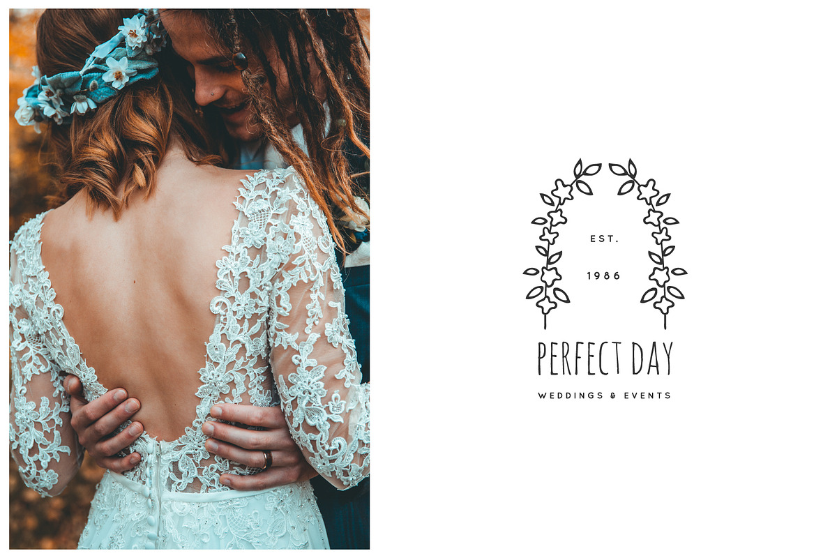 Logo Pack Vol.2. Romantic & Wedding, a Branding & Logo Template by Mint Air Studio (Photo 20 of 22)