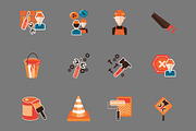 Construction Illustrations Set, an Object Illustration by studiogstock (Thumbnail 3 of 3)