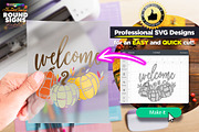 25 ThanksGiving Round Signs SVG Bund, a Seasonal Illustration by Asaelv Shop! (Thumbnail 2 of 7)