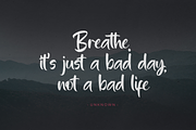 The Shutter Breathing - Brush Font, a Handwritten Font by figuree studio (Thumbnail 2 of 10)