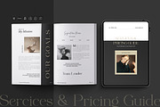 Services & Pricing Guide CANVA, a Brochure Template by TemplateFolio-Shop (Thumbnail 1 of 20)