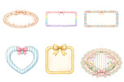 Coquette Easter Day Bow Frame Clipar, an Illustration by GatewayDesign (Thumbnail 3 of 3)