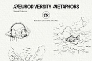 Neurodiversity Metaphors collection, a Healthcare Illustration by divanovskaya_nv (Thumbnail 13 of 18)