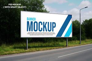 Epic outdoor Banner Mockup