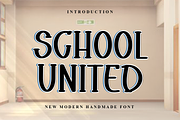 School United, a Script Font by InermediaSTUDIO (Thumbnail 1 of 8)
