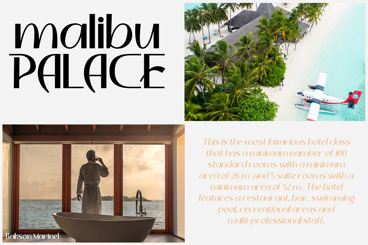 Bakson Marinel - Modern Display Sans, a Sans Serif Font by TypeClassHeroes (Photo 14 of 15)