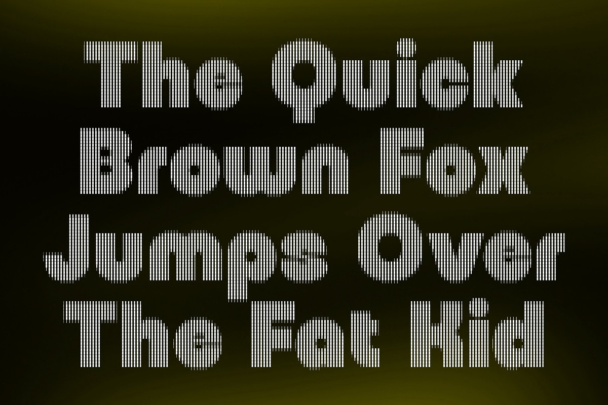CS Qinetic Slitscan, a Sans Serif Font by Craft Supply Co. (Photo 6 of 8)