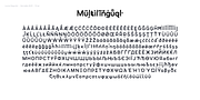 Lonie, a Sans Serif Font by Par Défaut (Thumbnail 9 of 11)