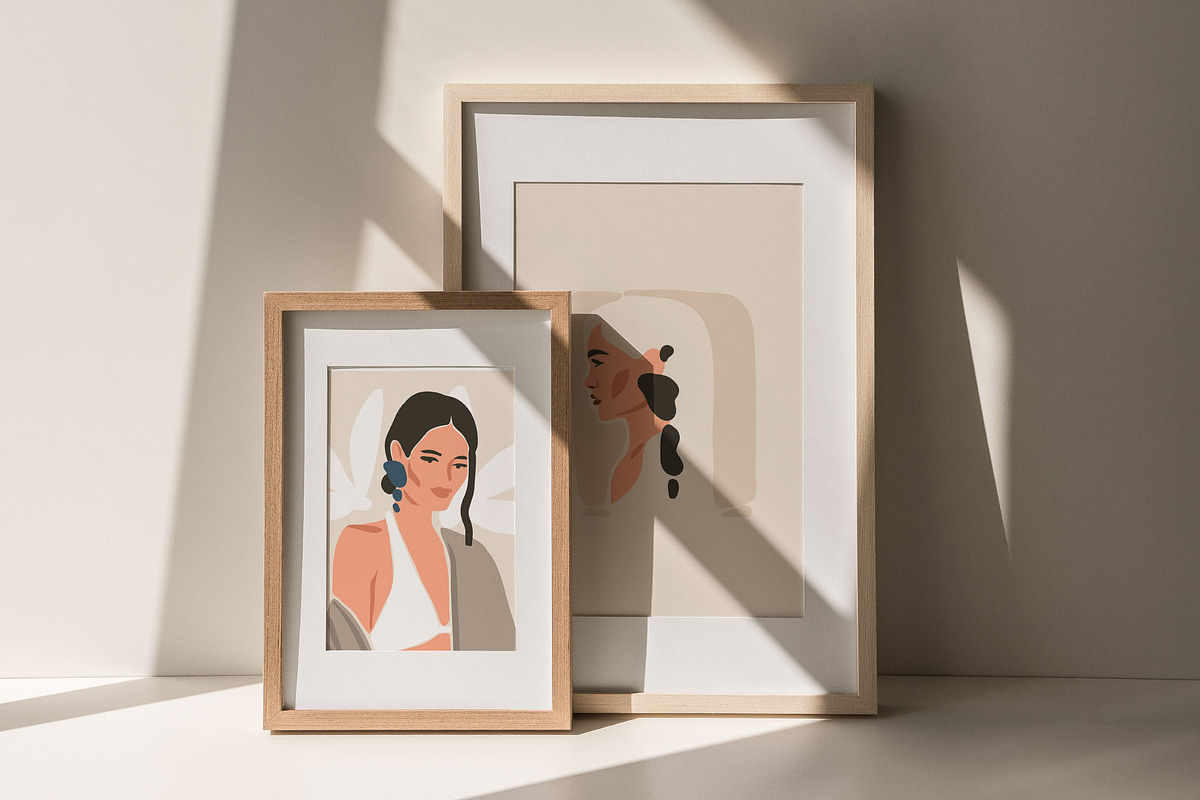 Abstract feminine portrait creator, a Person Illustration by Anastasy_helter (Photo 2 of 10)