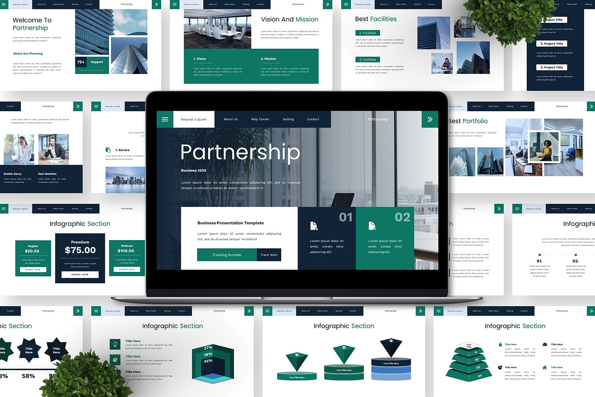Partnership - Business Keynote preview 6