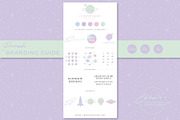 Pre-Made Brand: Iridescent Galaxy, a Social Media Template by Liseno Designs (Thumbnail 1 of 4)