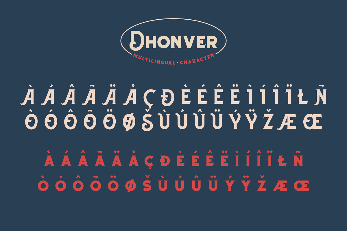 Dhonver, a Serif Font by ilhamtaro (Photo 10 of 11)