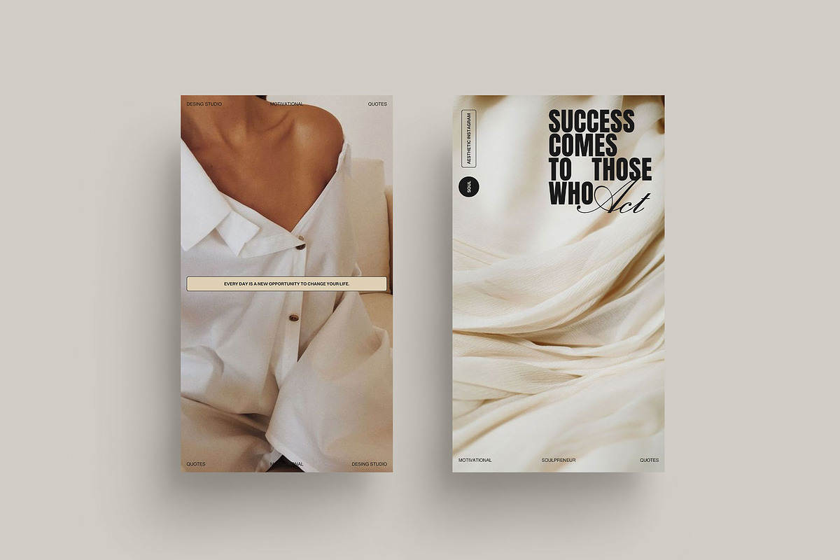 Aesthetic Social Media Template, a Social Media Template by Moscovita Studio (Photo 22 of 29)
